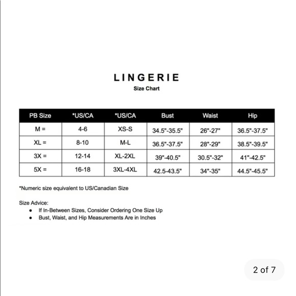 Santa Babydoll Lingerie - Picture 2 of 8